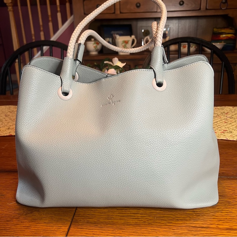 Nanette Lepore braided strap satchel